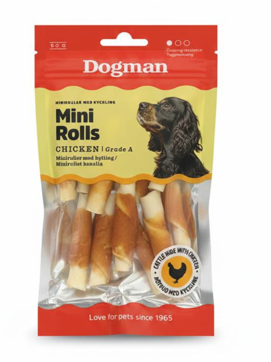 دوغمان - لفائف صغيرة بالدجاج الأبيض XS 80 جم