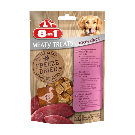 8in1 Meaty Treats Freeze Dried Duck 50 g