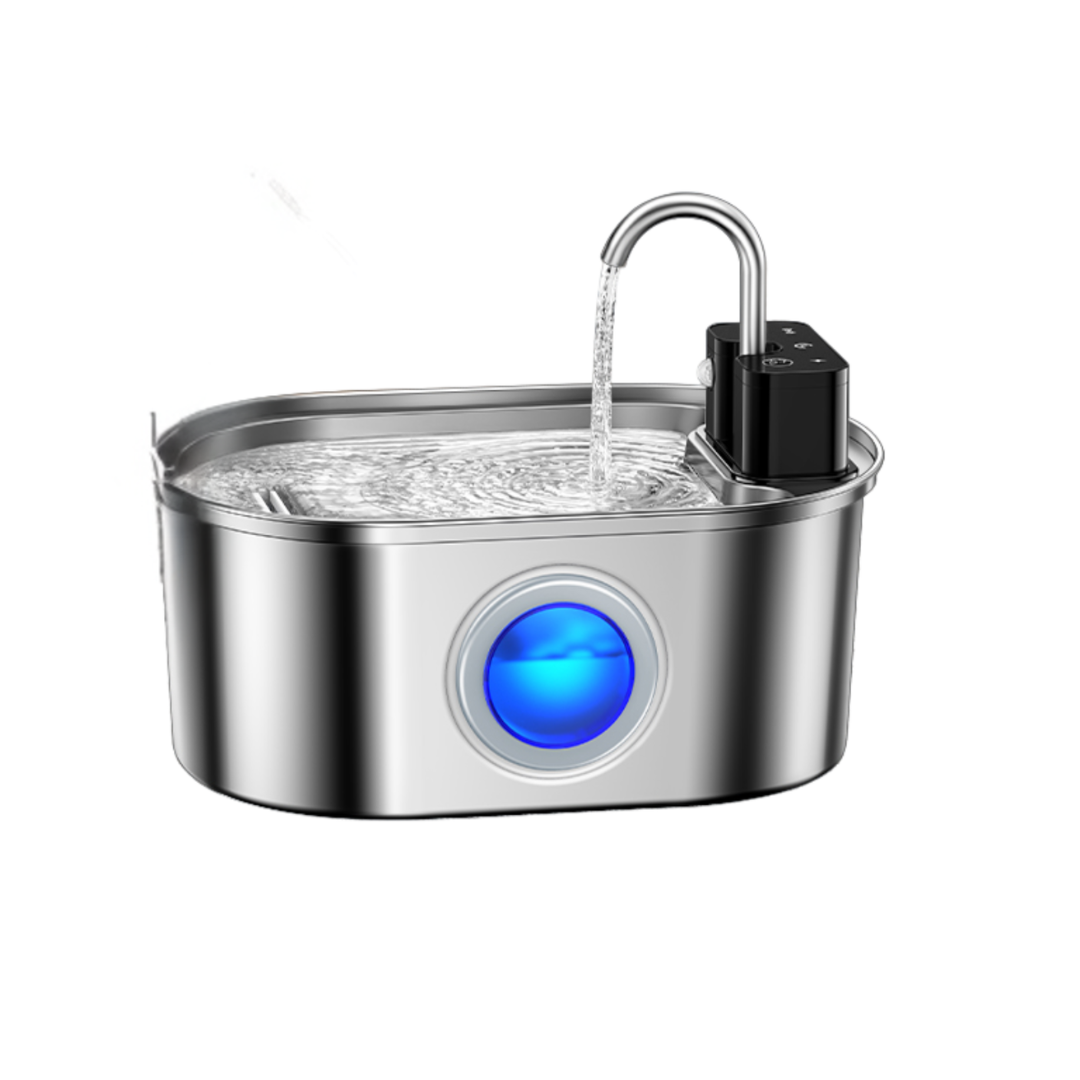 روجيكو نافورة مياه أوتوماتيكية للحيوانات الأليفة سعة 3.2 لتر