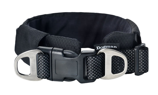 Dogman Lined collar Emmi XS - Black