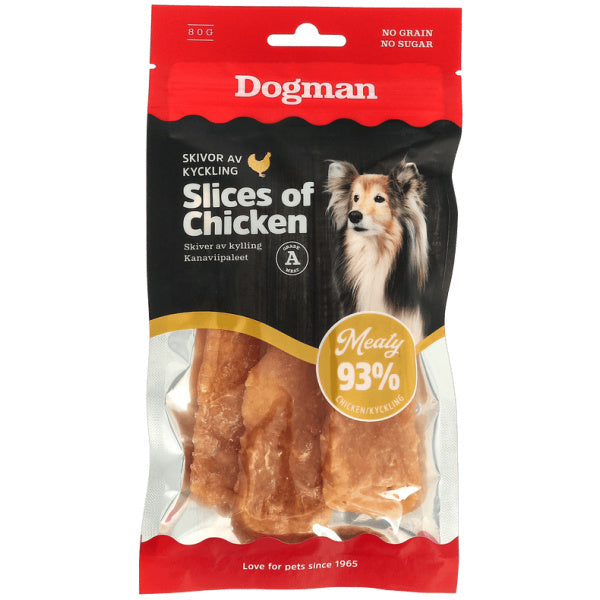 DogMan-Slices Of Chicken 80g