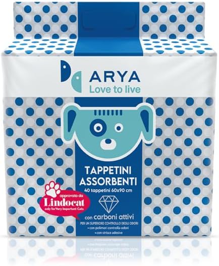 LindoCat - ARYA Puppy Pads with Activated Carbon - 60x90 / 40-pack