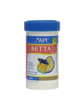 API -  Betta Flakes Fish Food 0.36 oz