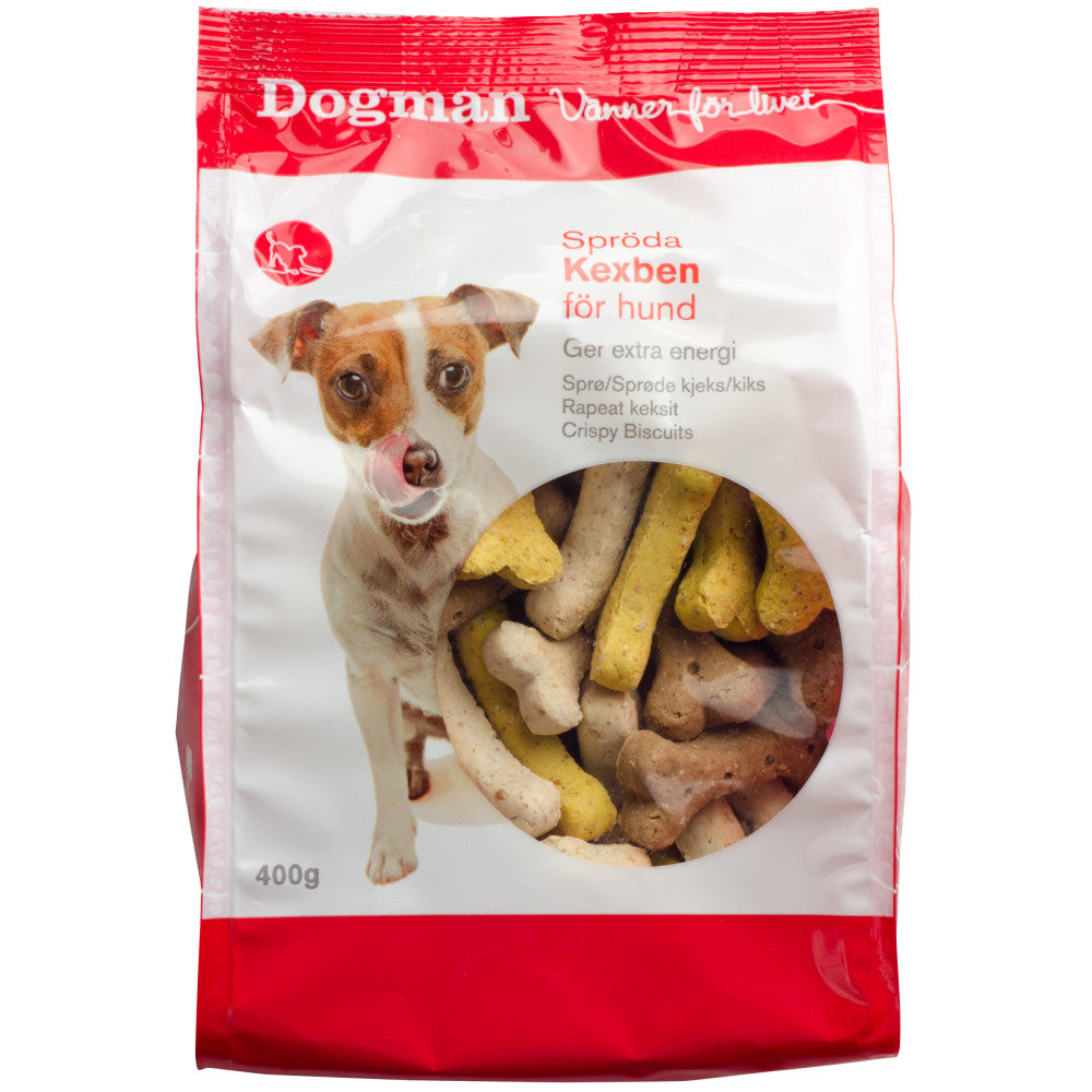 Dogman-Crispy biscuit bone- 400g