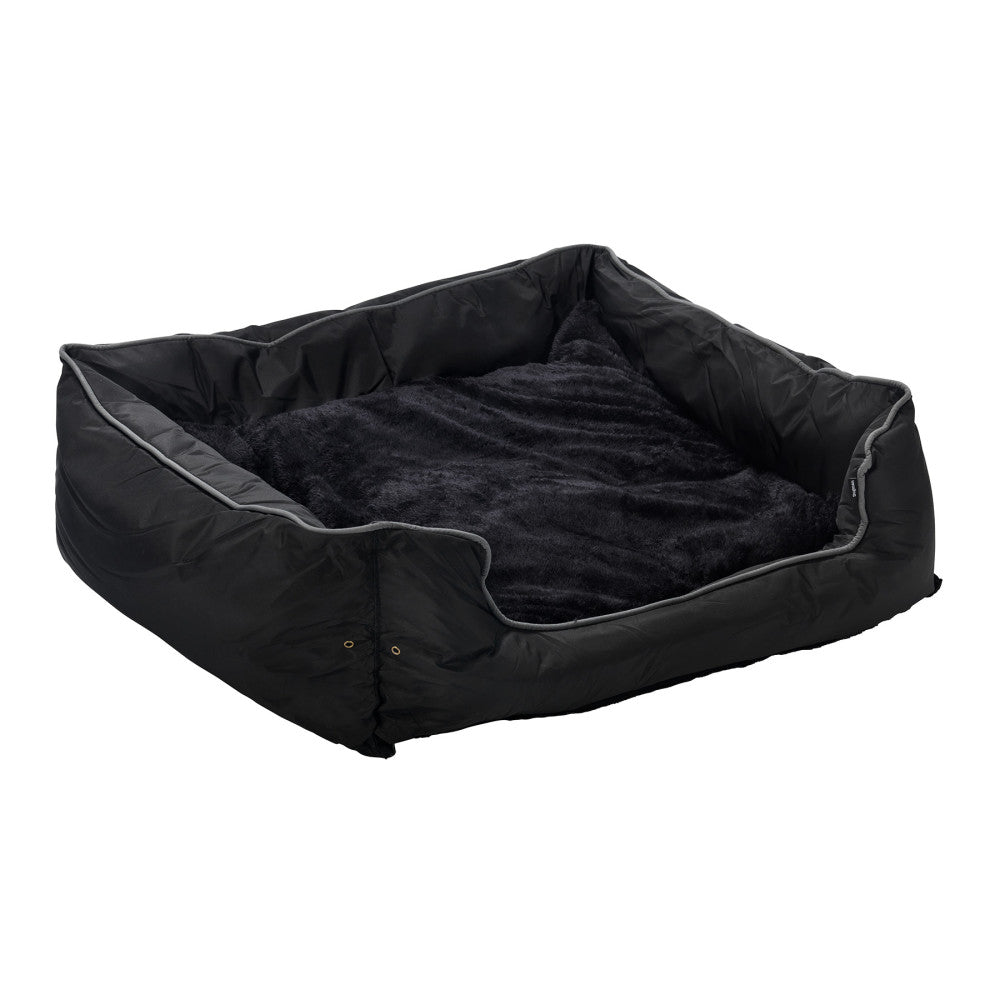 Dogman-Bed Buddy Rectangular-Black -L