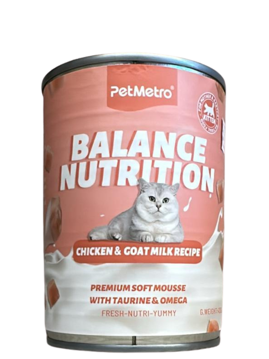 Pet Metro - Flavor Chicken with Goat milk for Kittens 375g