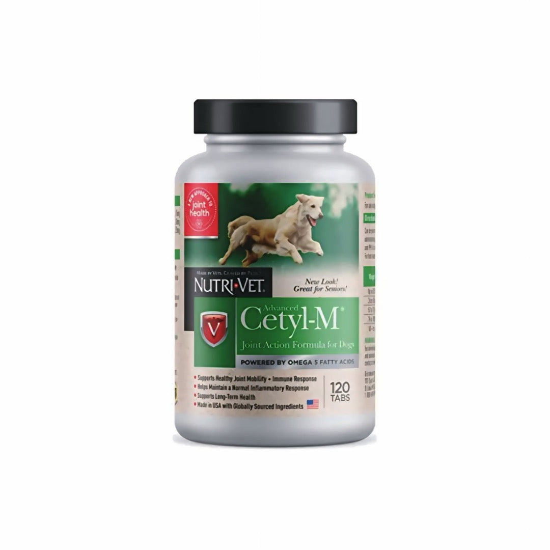 Nutri-vet Cetyl-M Joint Action Formula DJ 120tabs