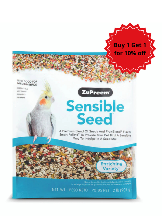 Zupreem -  Sensible Seed Medium Birds 2 lb (0.91kg)
