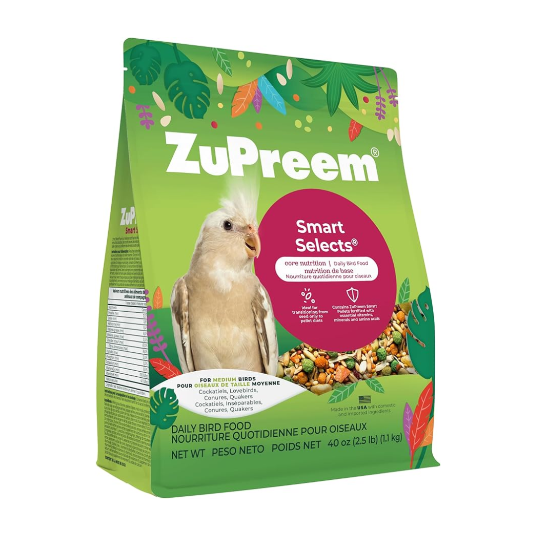 Zupreem -  Smart Selects Cockatiels 2.5lb