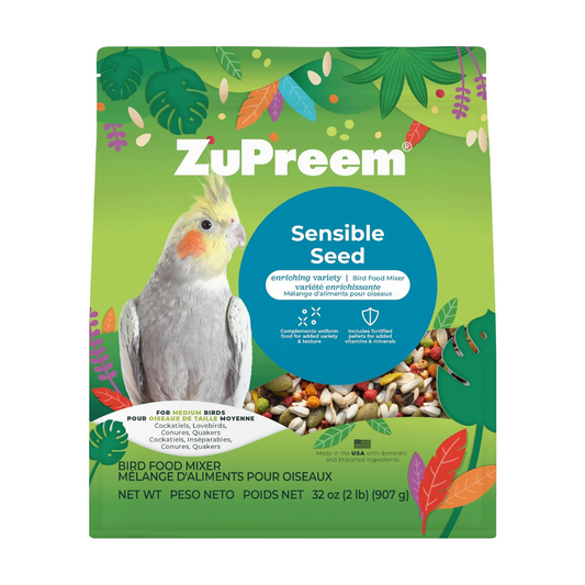 Zupreem -  Sensible Seed Medium Birds 2 lb (0.91kg)