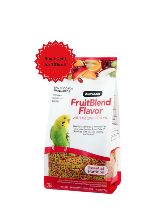 Zupreem -  FruitBlend Flavor for Small Birds 14Oz (397g)