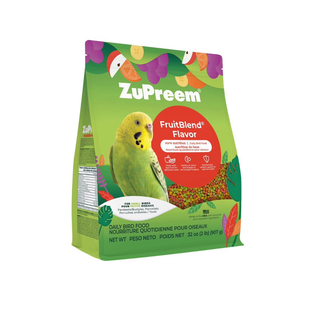 Zupreem -  FruitBlend Flavor for Small Birds 2lb (0.91kg)