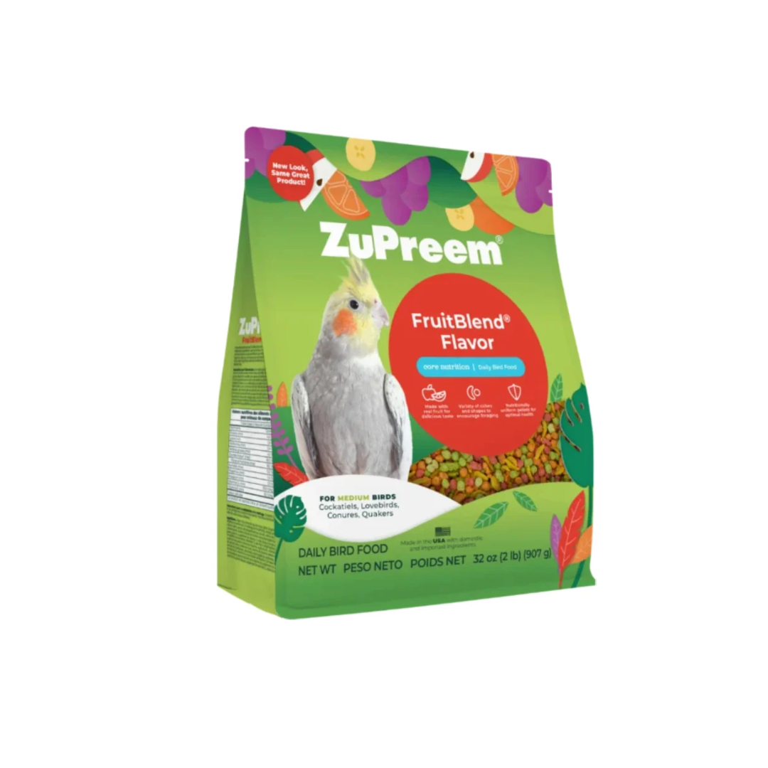 Zupreem -  FruitBlend Flavor for Medium Size Birds 2lb (0.91kg)