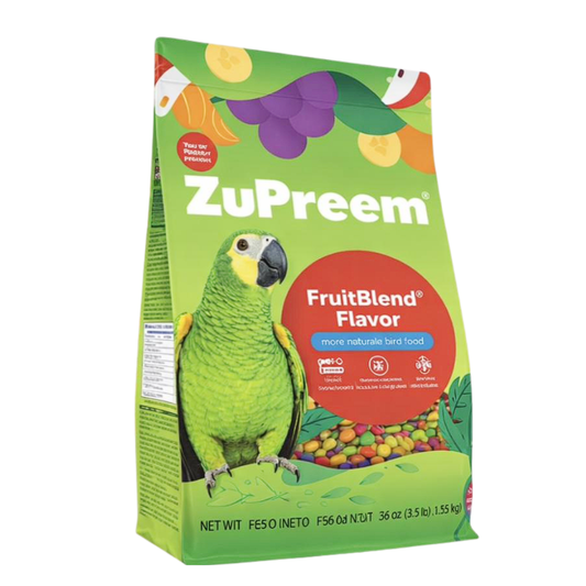 Zupreem - FruitBlend Flavor Large Parrot Food 2 lbs (0.91 kg)