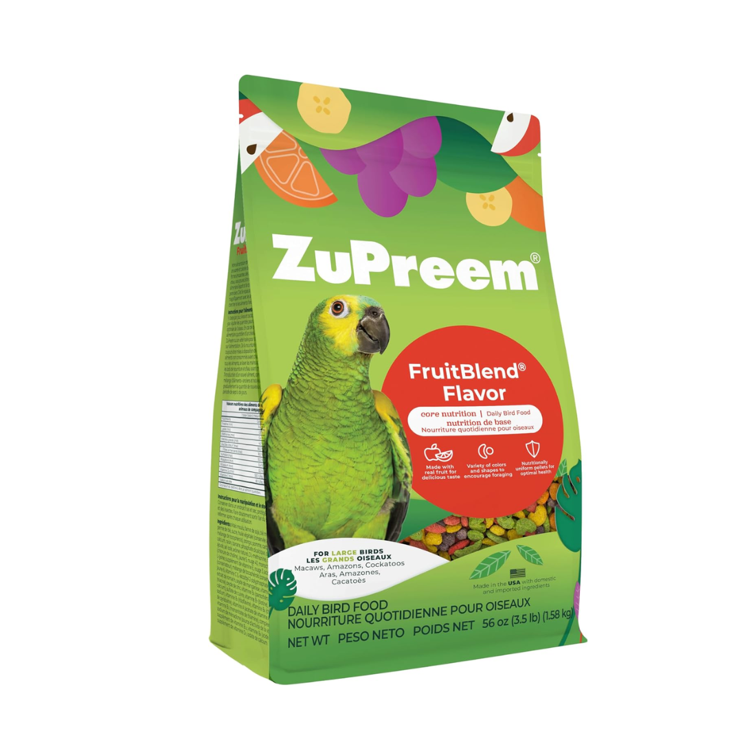 Zupreem -  FruitBlend Flavor Large Parrot Food 3.5lb (1.59kg)