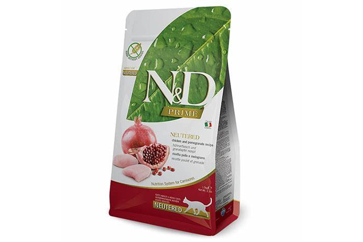 Farmina Chicken & Pomegrante Neutered Cat Dry Food, 1.5Kg