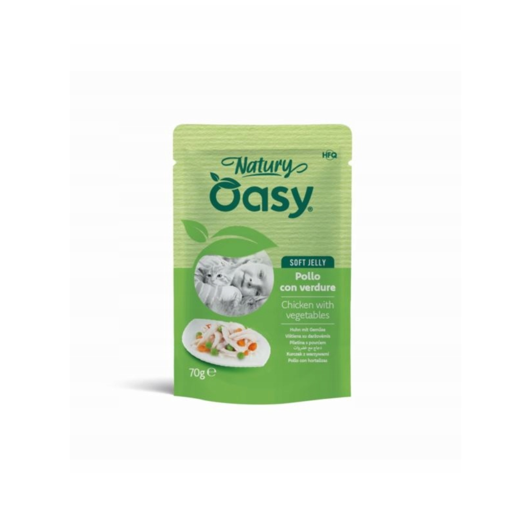 Oasy Wet Cat  Chicken with  Vegetables 150gm