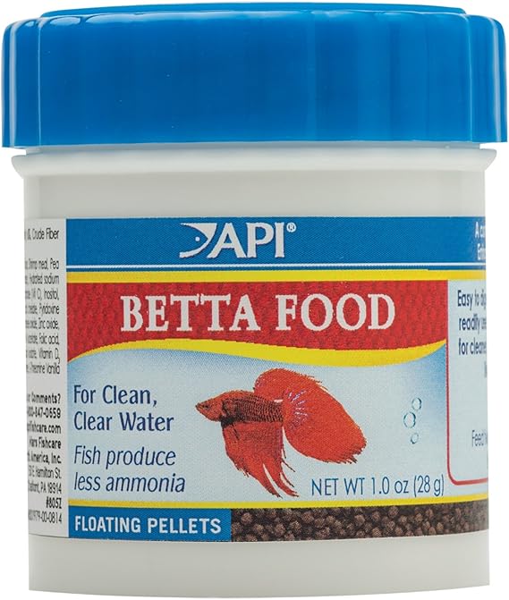 API -  Betta Pellet Fish Food 0.78 oz