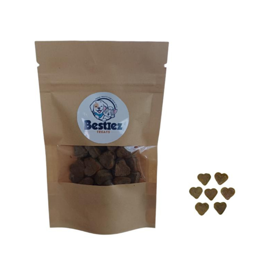 Bestiez Liver treat, heart shape (S) - Cats