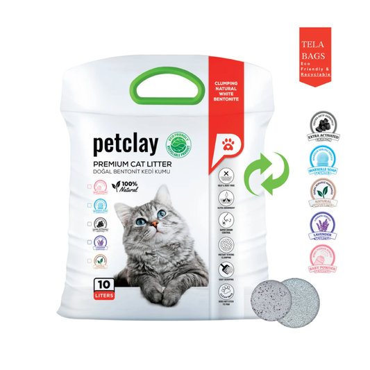 Pet Clay Premium Cat Litter Carbon 10L