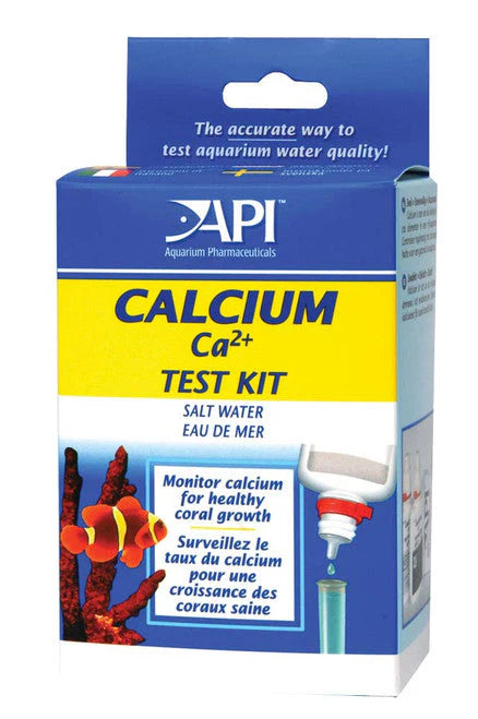 API -  Calcium Saltwater Aquarium Test Kit, 1 count