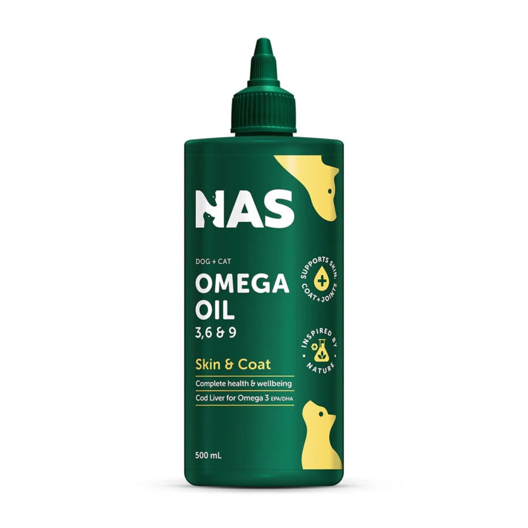 NAS Omega Oil 3 6 & 9 For Dogs 500ml