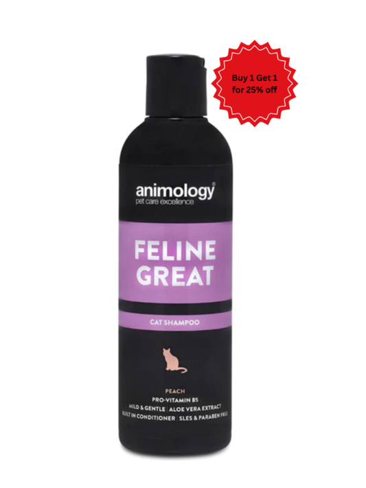 Animology Feline Great Cat Shampoo Peach 250 ml