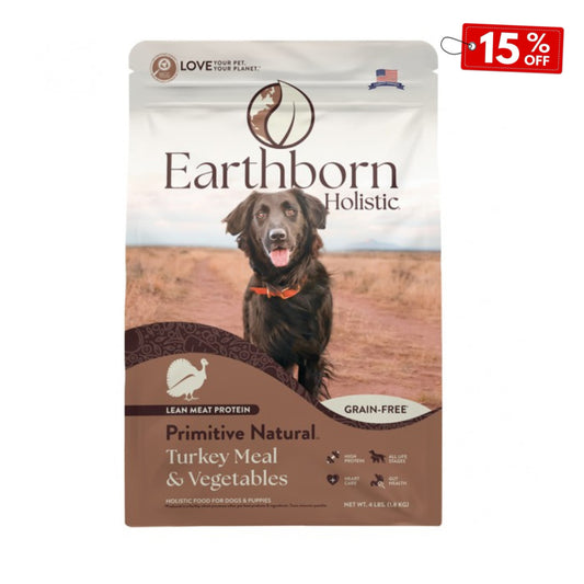 Earthborn Primitive Natural Dry Food Turkey Meal & Vegetables