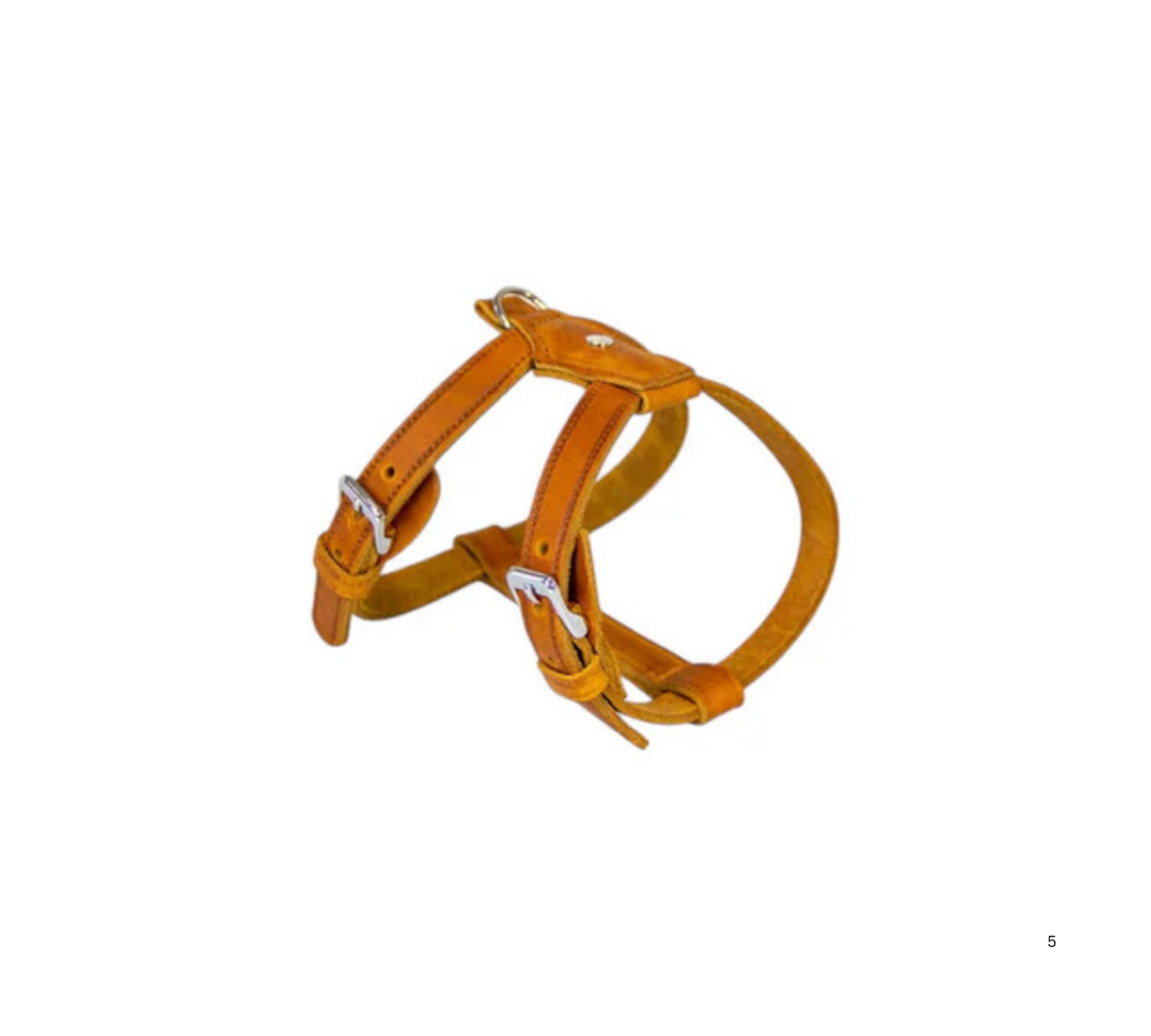 Das Lederband Harness Weinheim Maroon Neck 28-32 cm Belly 36-40 cm