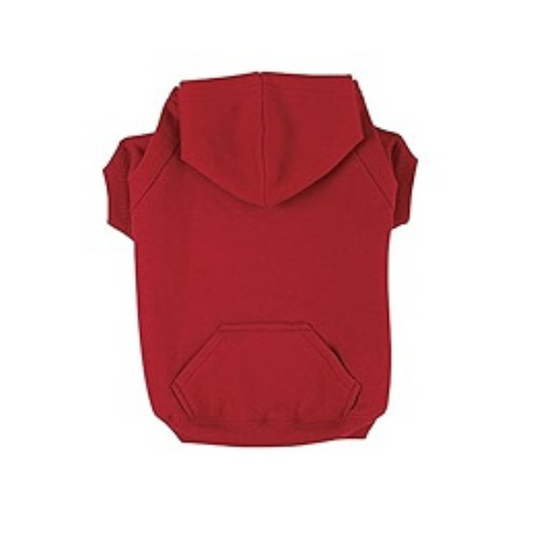 Zack & Zoey Basic Hoodie - Red - Different sizes