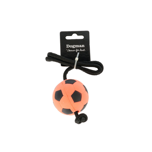 DogMan-Fotboll med String S 40cm Orange