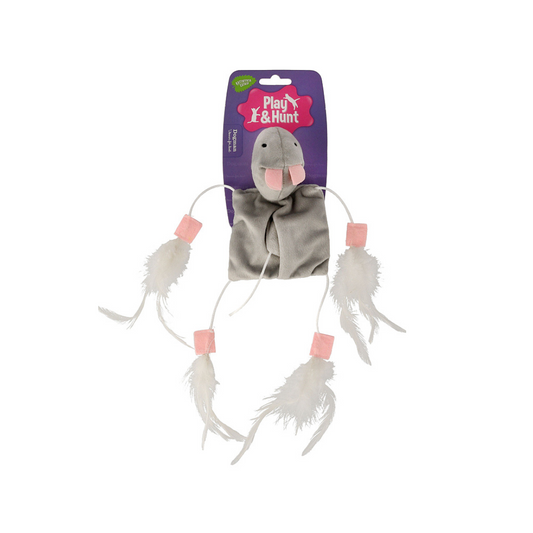 Dogman Toy Mouse Grey 24cm