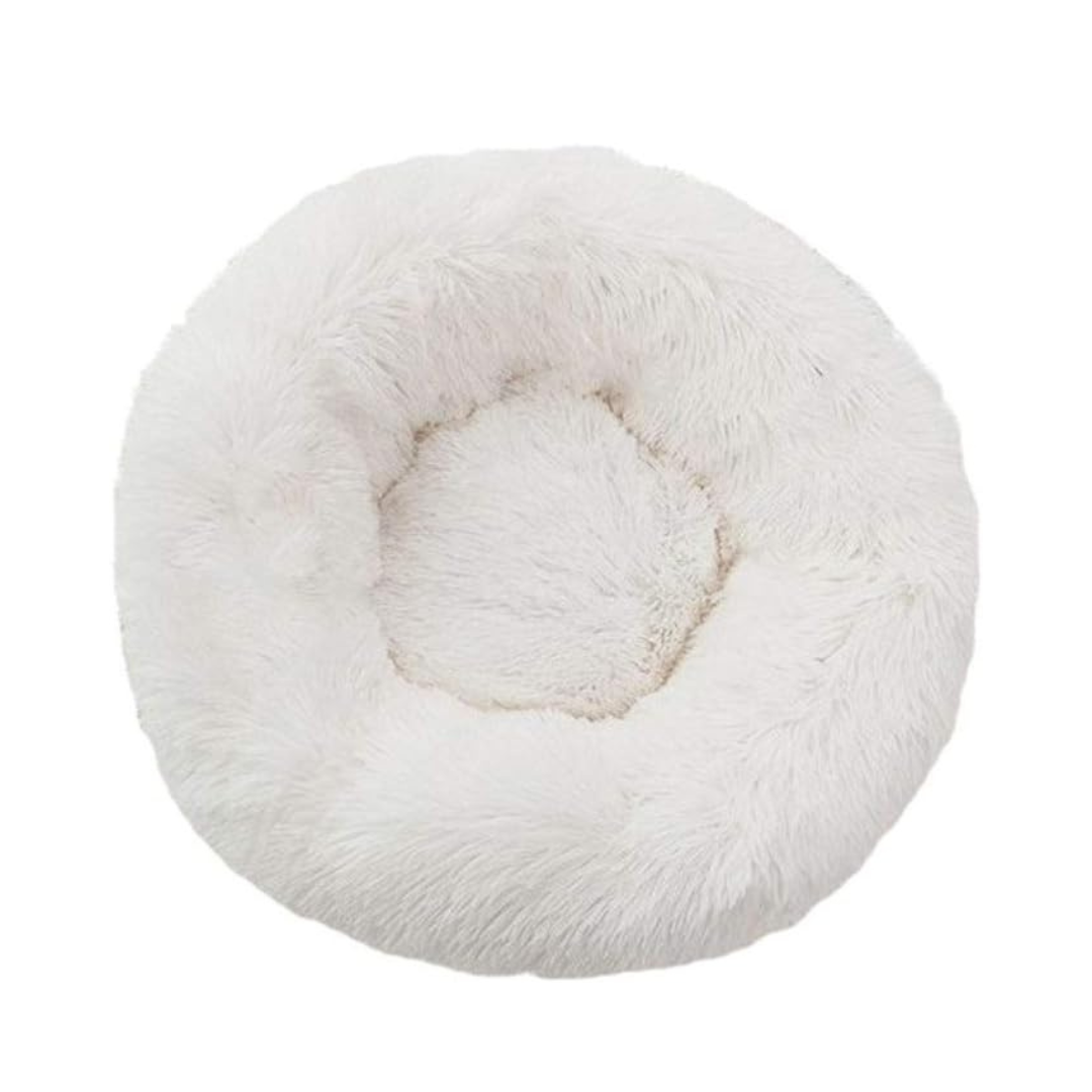 PAF - Soft Plush Round Pet Nests for Dog Cat Sofa 60 CM - Beige