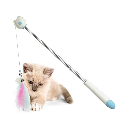 PAF - Pakeway retractable Cat Teaser Wand with Laser pen