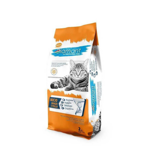 Diamant Micio  Dry Food Beef and Chicken 2 kg