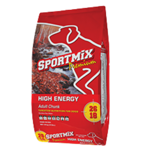 SportMix Dry Food High Energy Adult Chunk 20 Kg