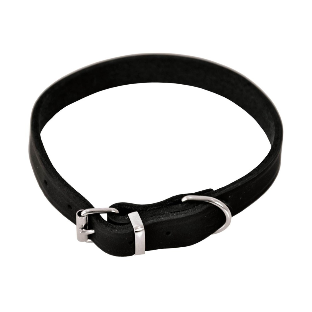 Dogman Necklace leather 18mmx45cm-Black