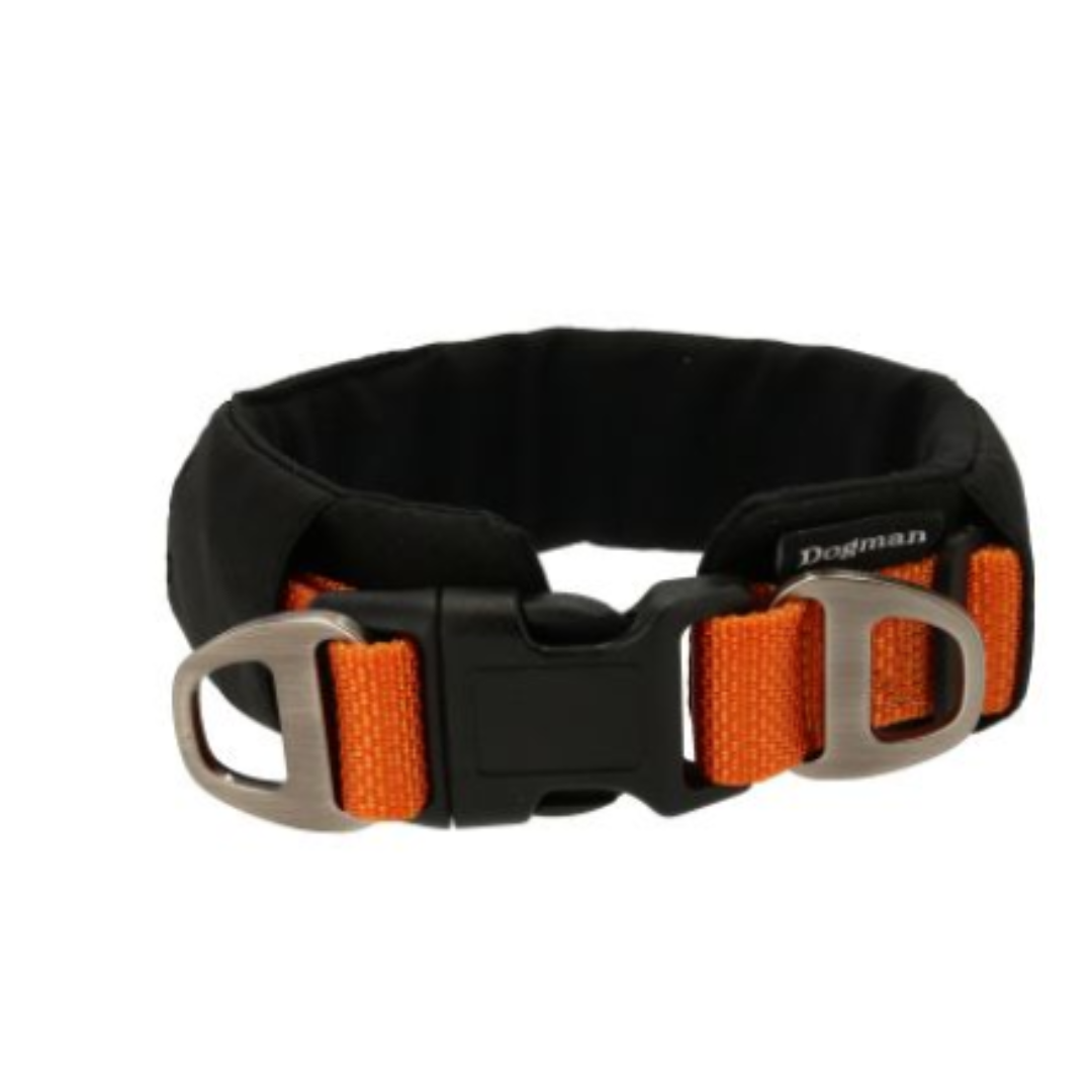 Dogman Lined collar Emmi - Orange