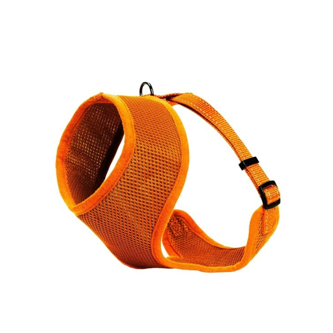 Dogman Mesh harness Iris - Orange - M