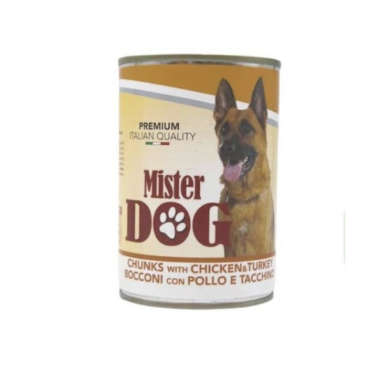 Mister Dog  Wet Food Chunks with Chicken & Turkey