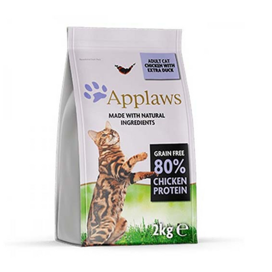 Applaws Dried  Dry Food Cat Chicken/Duck 2Kg