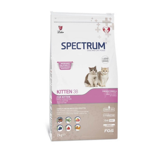 Lider Spectrum Dry Food  Kitten38 ( 2 Kg )