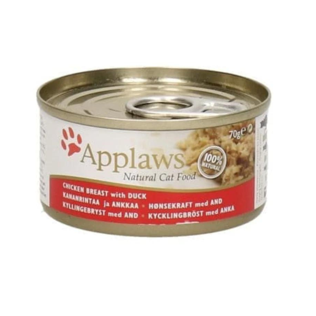 Applaws Wet Food Cat Canned Chicken With Duck 70g