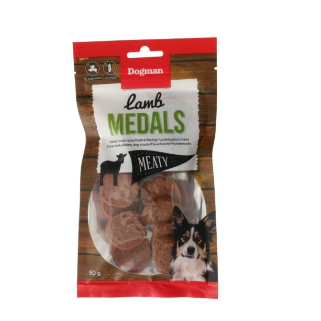 Dogman Lamb Medals 80g