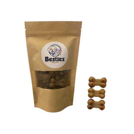 Bestiez Liver treat, bone shape (L) - Dogs