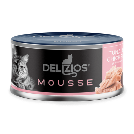 DELIZIOS MSC TUNA & CHICKEN MOUSSE 80g