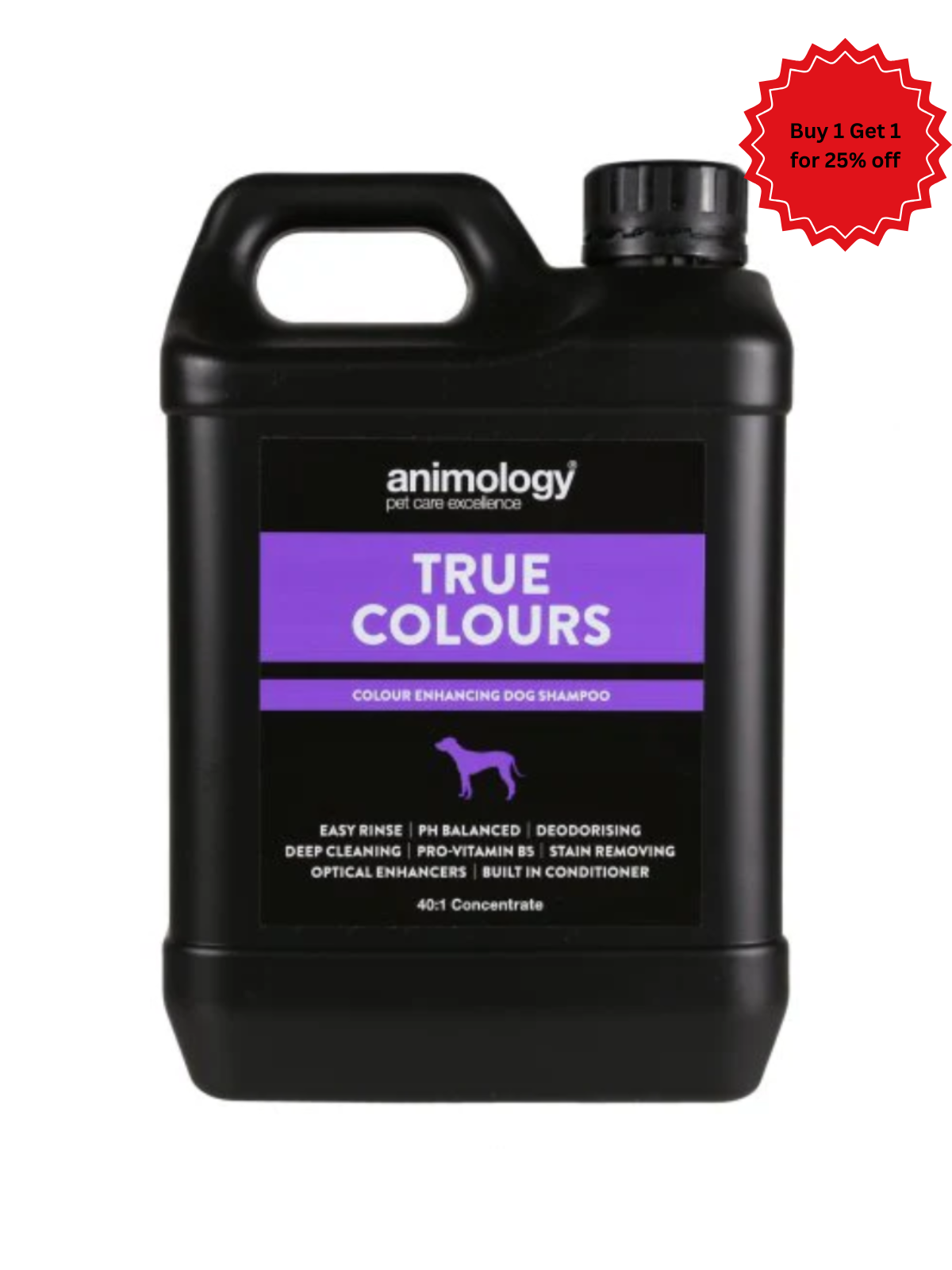 Animology True Colour Enhancing Dog Shampoo  250 ml - 2.5 L ( Different Sizes )