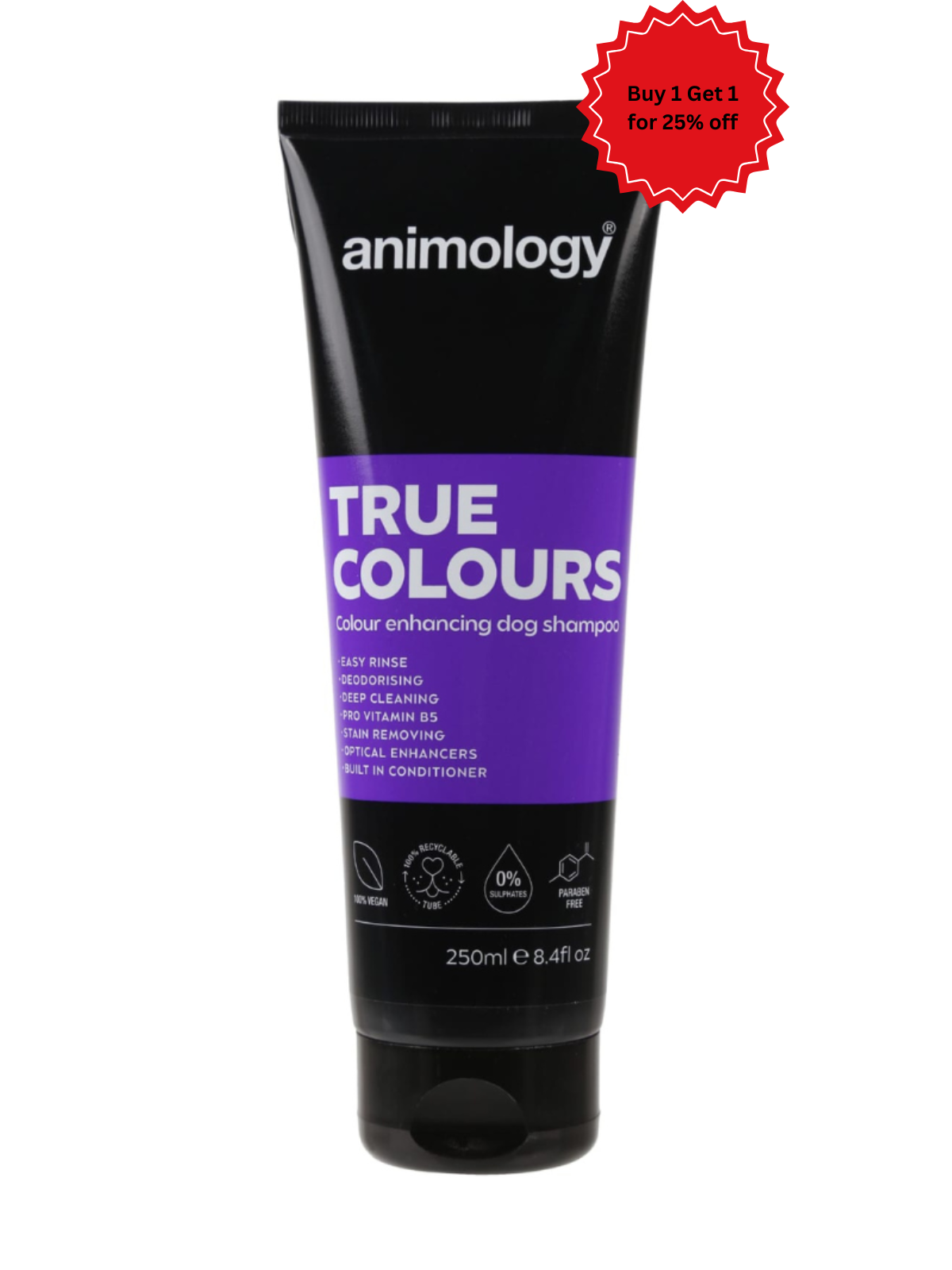 Animology True Colour Enhancing Dog Shampoo  250 ml - 2.5 L ( Different Sizes )