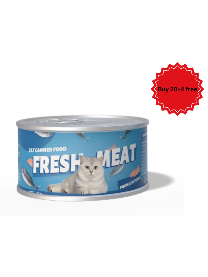 طعام بت مترو للقطط بنكهة التونة حجم العبوة 85 جم 