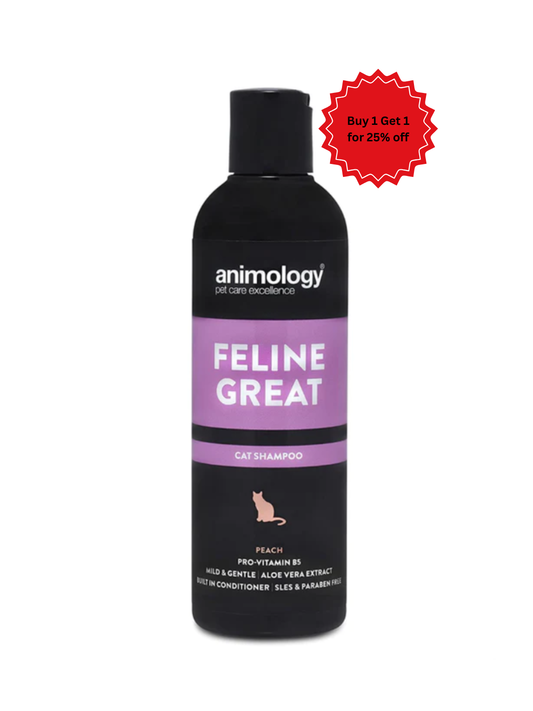 Animology Feline Great Cat Shampoo Peach 250 ml